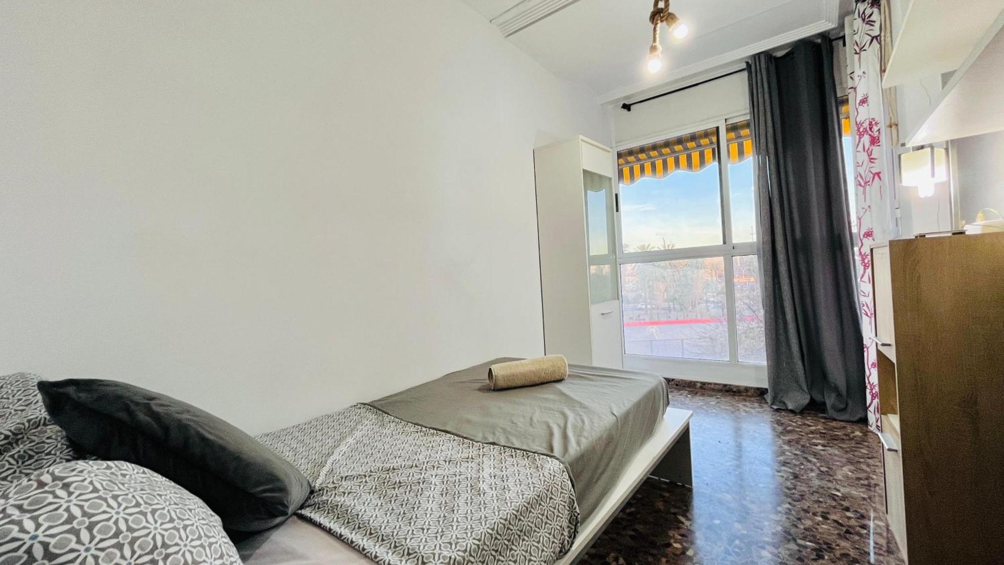 Ferienwohnung Apartamento Compartido Con Vista Al Puerto Valencia Exterior foto
